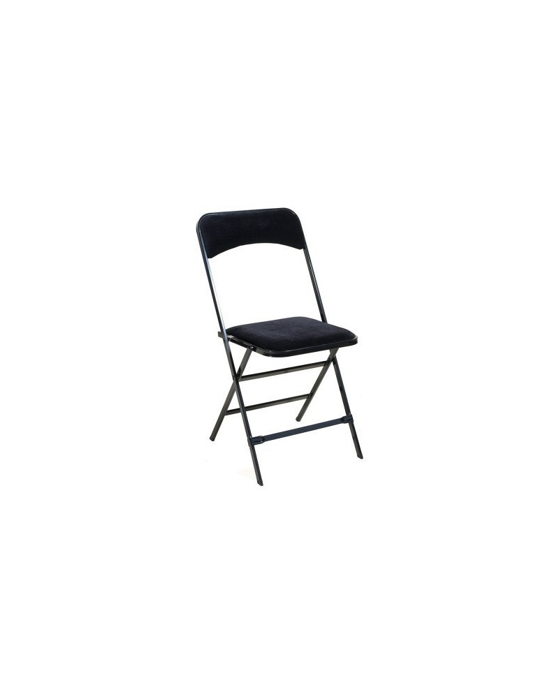 Chaise JOKER - Noire pliante