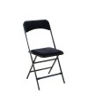 Chaise JOKER - Noire pliante