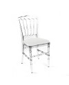 Chaise NAPOLEON CRISTAL - BLANCHE