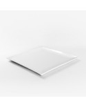 Assiette carrée de présentation 30x30cm