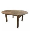 Table ronde bois brut HERITAGE 153cm