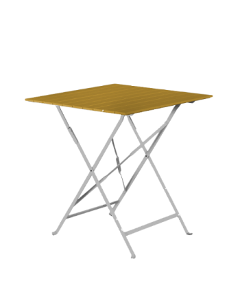 Table SQUARE Bois carrée 70x70cm