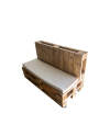 Ensemble PALETTE - 2 Canapé + 1 table basse + coussins