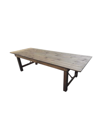 Table bois brut HERITAGE 213x102cm