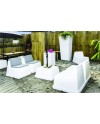 Ensemble LAZE - 2 fauteuils + 1 table basse