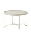 Ensemble POP BLEU MARINE - table basse + 2 poufs