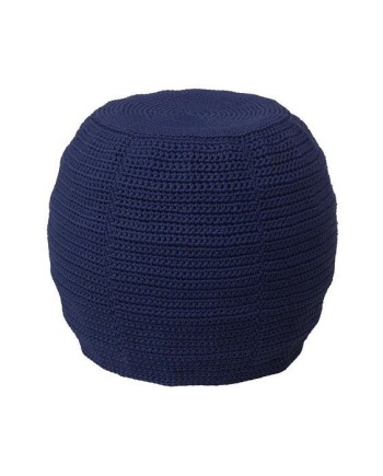 Ensemble POP BLEU MARINE - table basse + 2 poufs