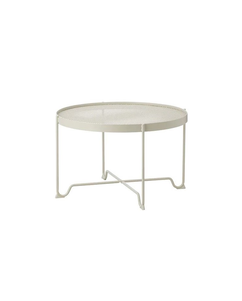 Table basse POP Beige h44 - diam 73cm