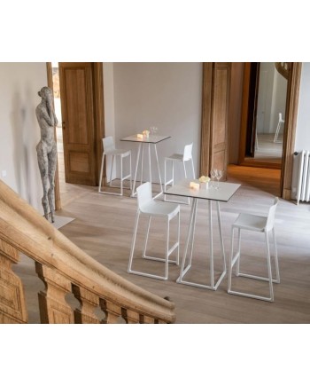 Mange debout LINEA Blanc 70x70x110cm