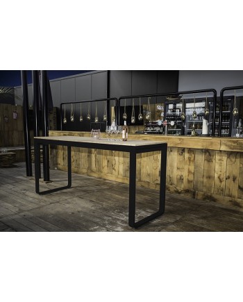Table haute FLOW 230x80x110cm