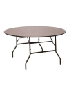 Table ronde Bois diam 171cm 8/10 pers