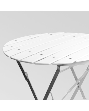 Table SQUARE Blanche diam 60cm