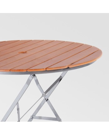 Table SQUARE Bois diam 80cm