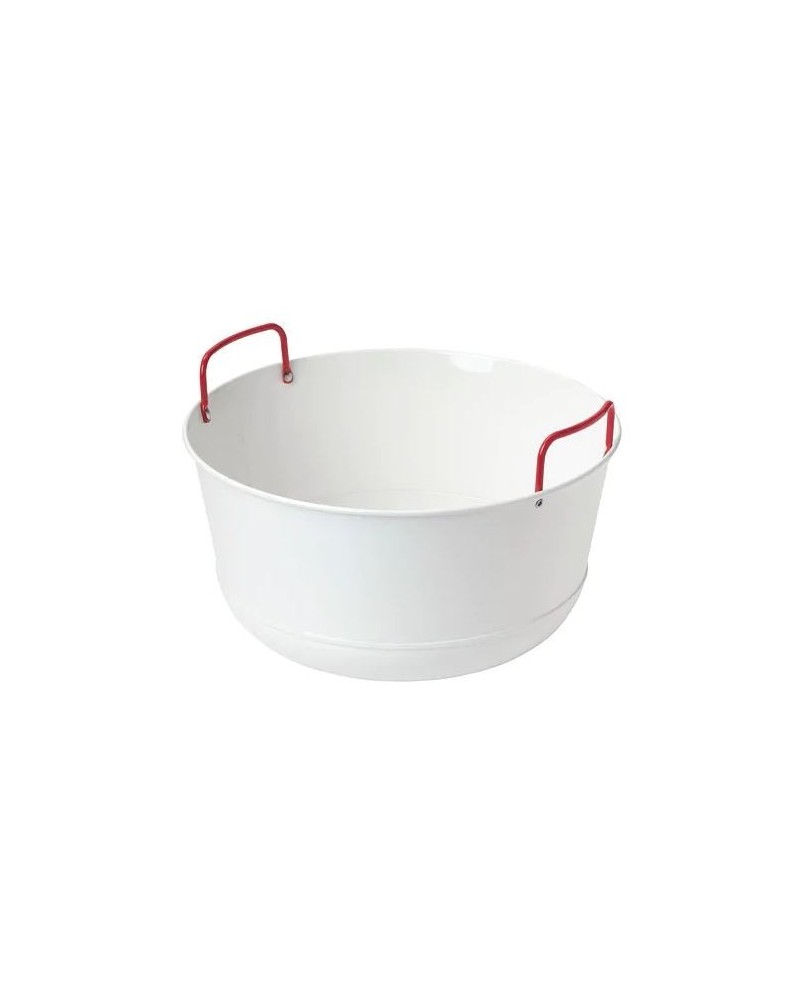 Vasque RETRO 8.8L blanche 4 à 6 bouteilles