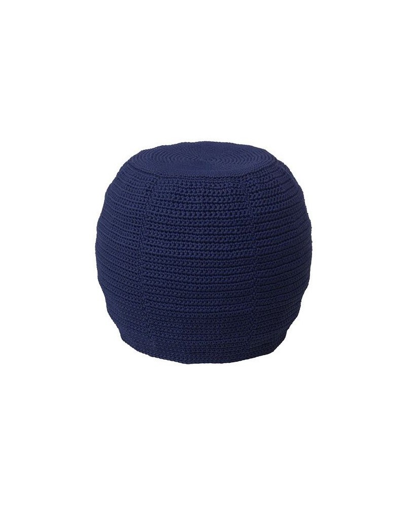 Pouf POP Bleu h41 - diam 48cm