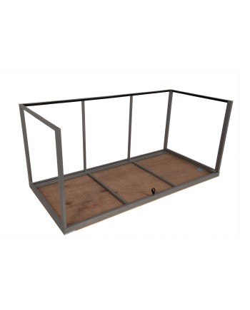 Buffet Pliant TANGO + Housse Lycra Blanche ou Noire 200x94 cm h91