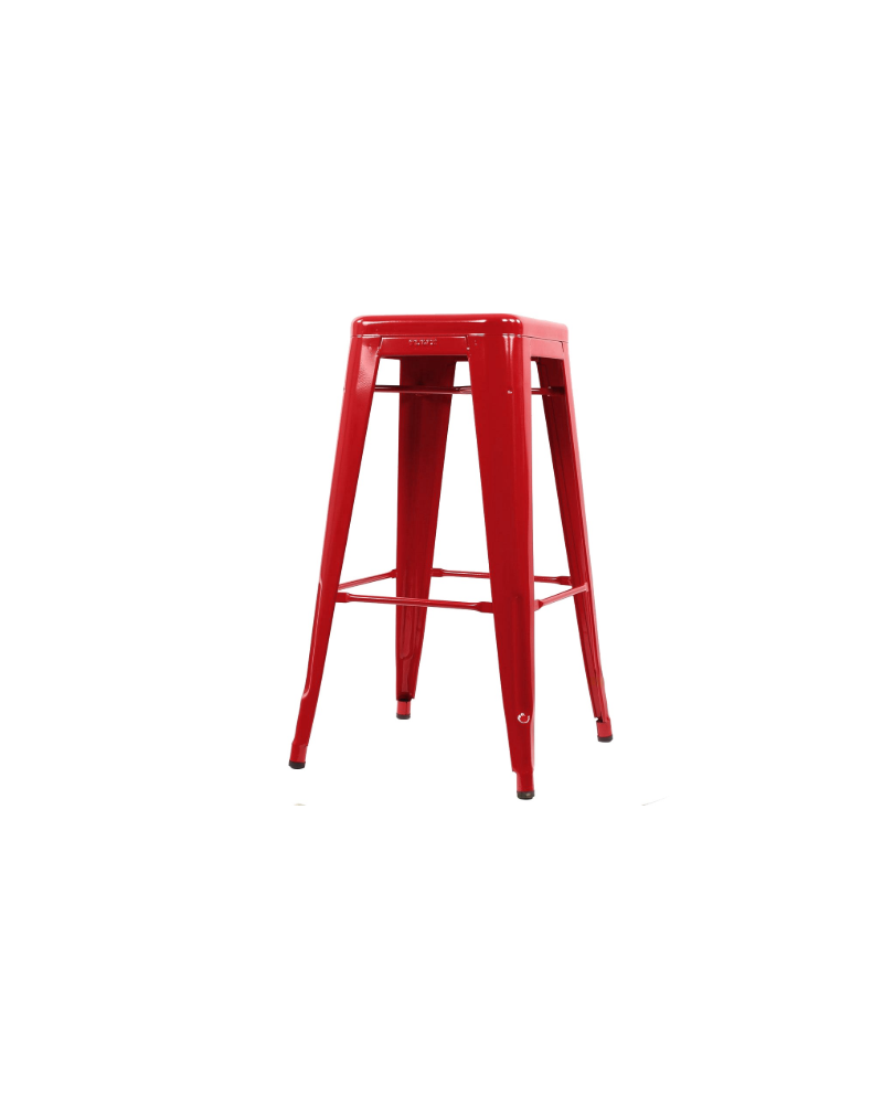 Tabouret TOLIX - Rouge