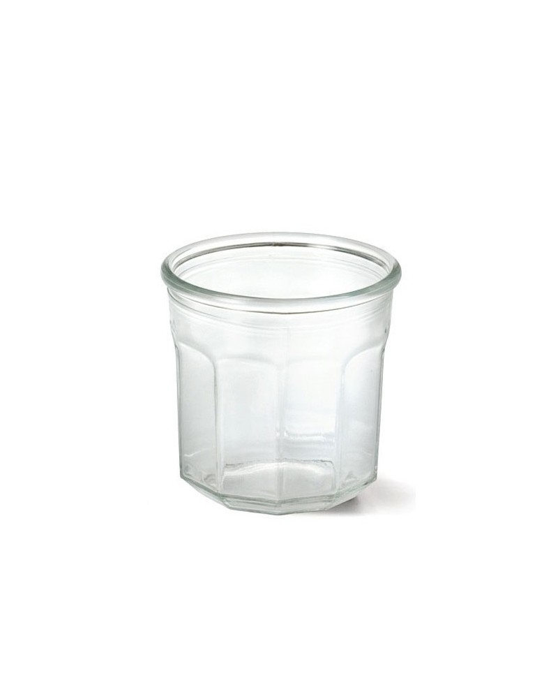 Bocal en verre façon grand-mère 18cl