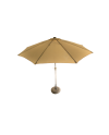 Parasol Beige rond diam 3m + pied + lestage 35kg
