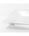 Plat de service rectangle MING BLANC 60x32x5cm