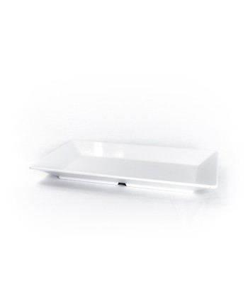 Plat de service rectangle MING BLANC 60x32x5cm
