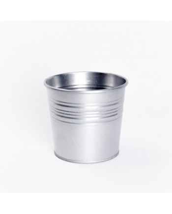 Seau métal h12cm diam 12 cm