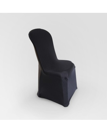 Housse de chaise lycra NOIRE
