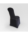Housse de chaise lycra NOIRE