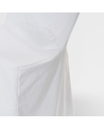 Housse de chaise lycra BLANCHE