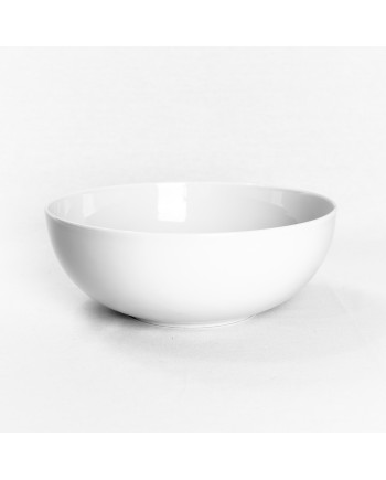 Saladier blanc rond