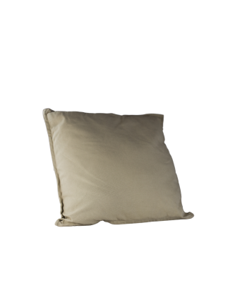 Coussin carré 50x50 taupe