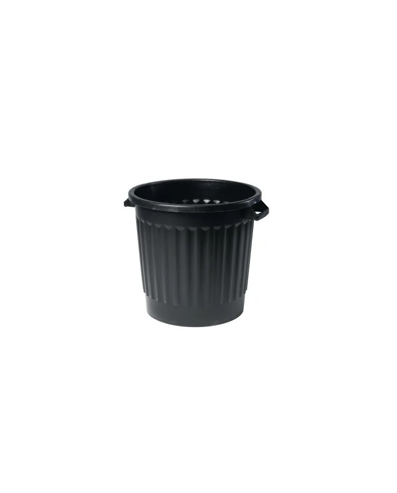 Poubelle plastique avec couvercle 80L