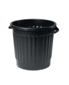 Poubelle plastique avec couvercle 80L