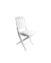 Chaise NAPOLEON -  Blanche pliante