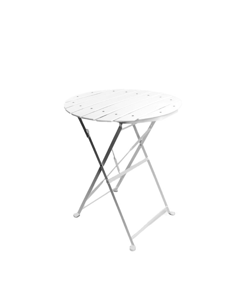 Table SQUARE Blanche diam 60cm