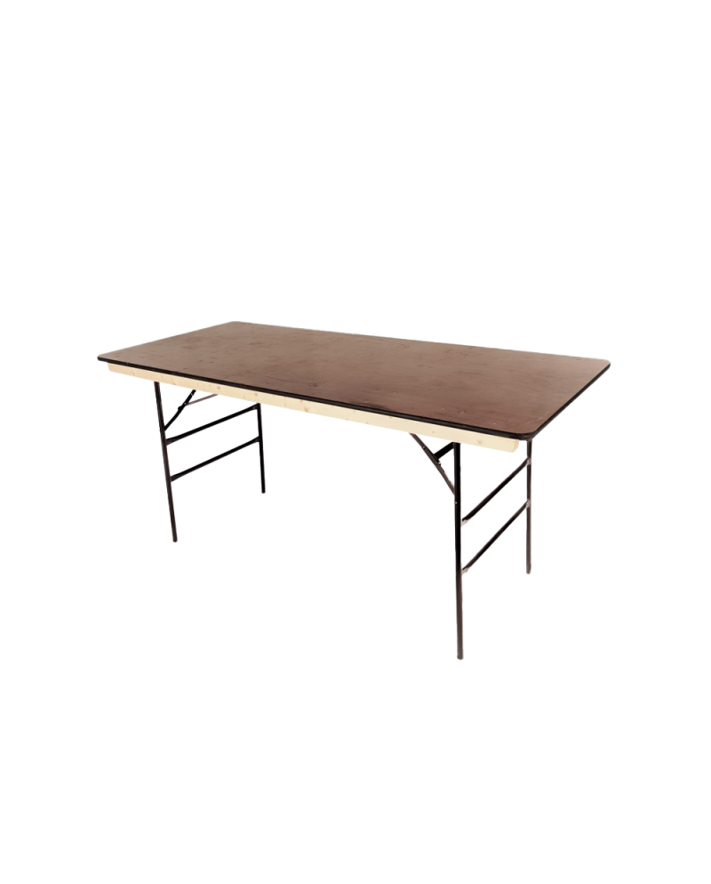 Table buffet bois 200x90cm h95cm