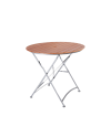 Table SQUARE Bois diam 80cm