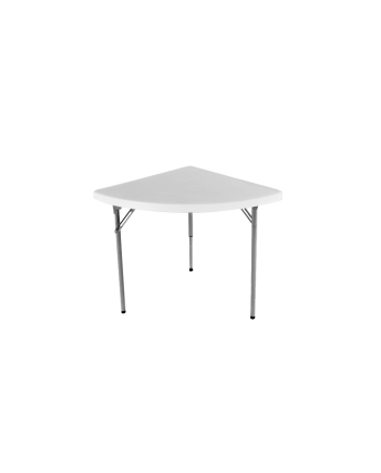 Quart de rond 76.2 x 76.2 x 74.3  (table ovale)