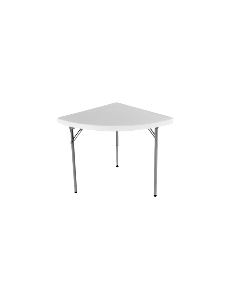 Quart de rond 76.2 x 76.2 x 74.3  (table ovale)