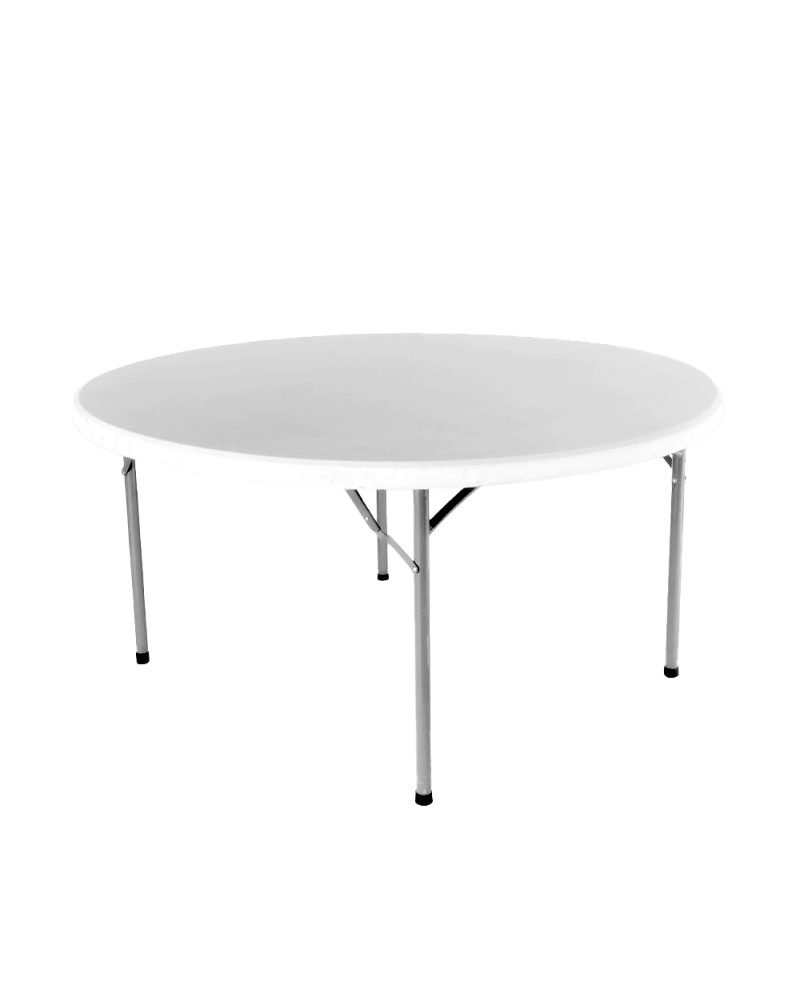 Table ronde PVC diam 178cm 10 pers