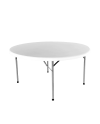 Table ronde PVC diam 178cm 10 pers