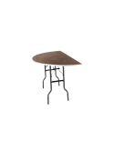 Demi rond Bois diamètre 140cm
