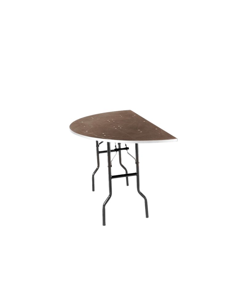 Demi rond Bois diamètre 140cm