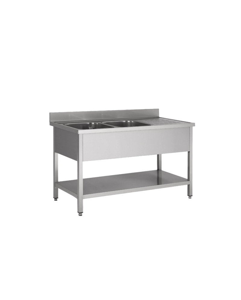Plonge inox 1 Bac