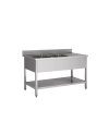 Plonge inox 1 Bac